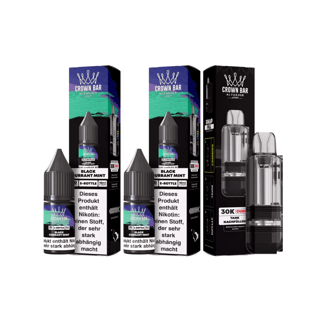Al Fakher Cubic 30K Pod – Black Currant Mint - EdenVape24